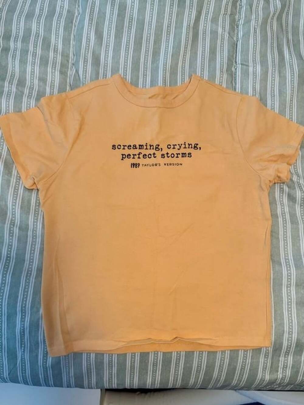 Taylor Swift 1989 Taylor’s Version Baby Tee Medium Official Merch